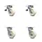 Service Caster 5 Inch Nylon Swivel Caster Set with Roller Bearing 2 Total Lock Brake SCC SCC-TTL30S520-NYR-2-S-2 - alternate 3